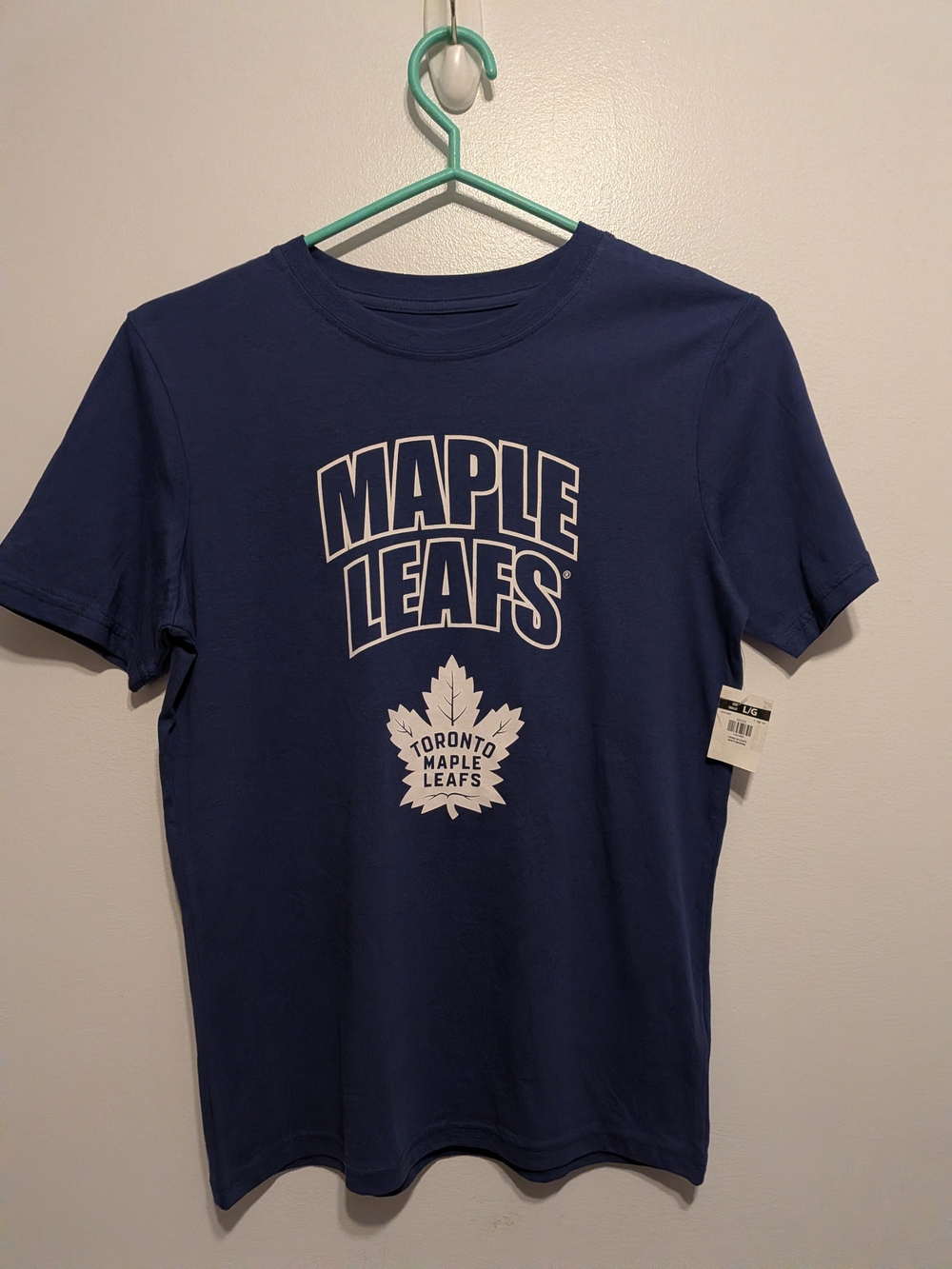 NHL Toronto Maple Leafs Navy Blue Graphic Tee